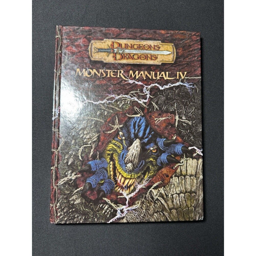 Monster Manual IV (Dungeons & Dragons d20 3.5 Fantasy RPG) 2006 First Print